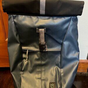 Chrome Yalta 2.0 roll top backpack in navy - in great condition!
